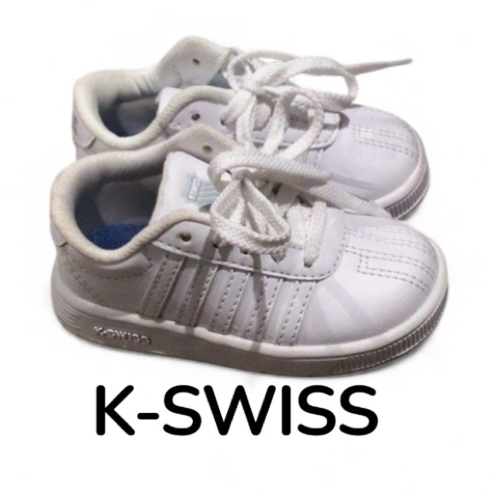 New authentic K-Swiss baby signature sneakers Display MISMATES 4.5 5